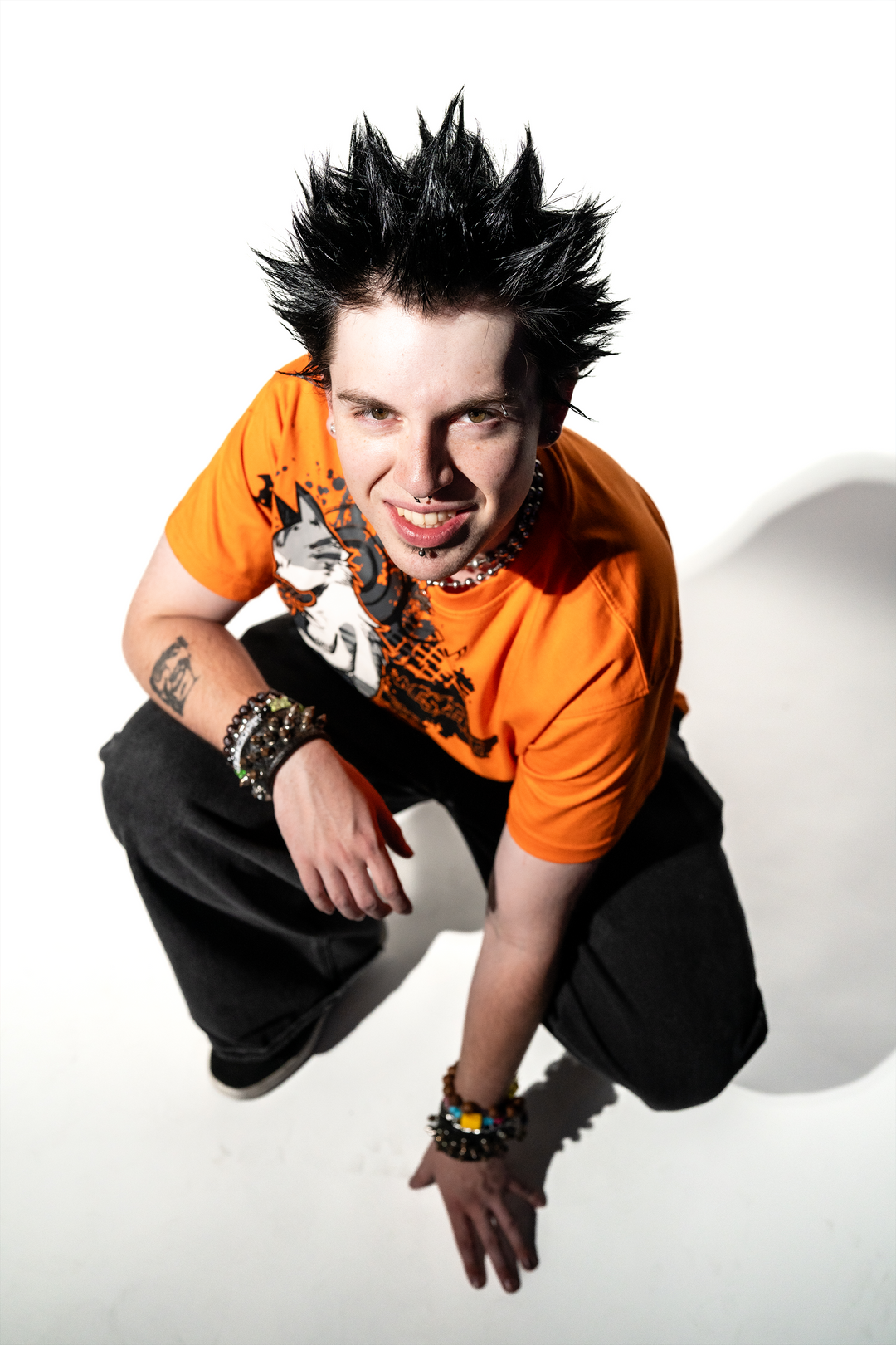 "AMMOCAT RIFF" TEE (ORANGE)