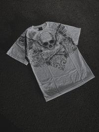 "DEATHWEAVE" T-SHIRT (WHITE) [PRE-ORDER]