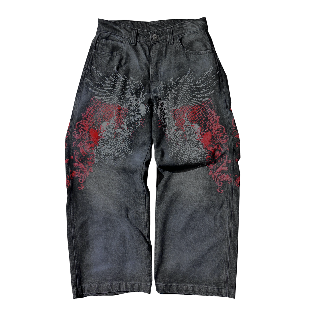 [PRE-ORDER] "ANTIDOTE" WASHED DENIM JEANS