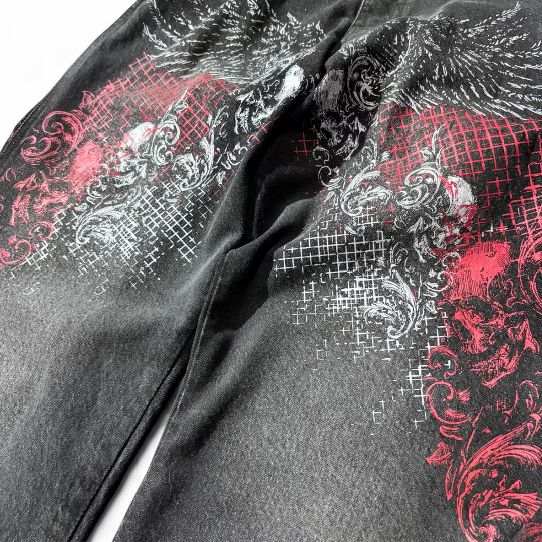 [PRE-ORDER] "ANTIDOTE" WASHED DENIM JEANS