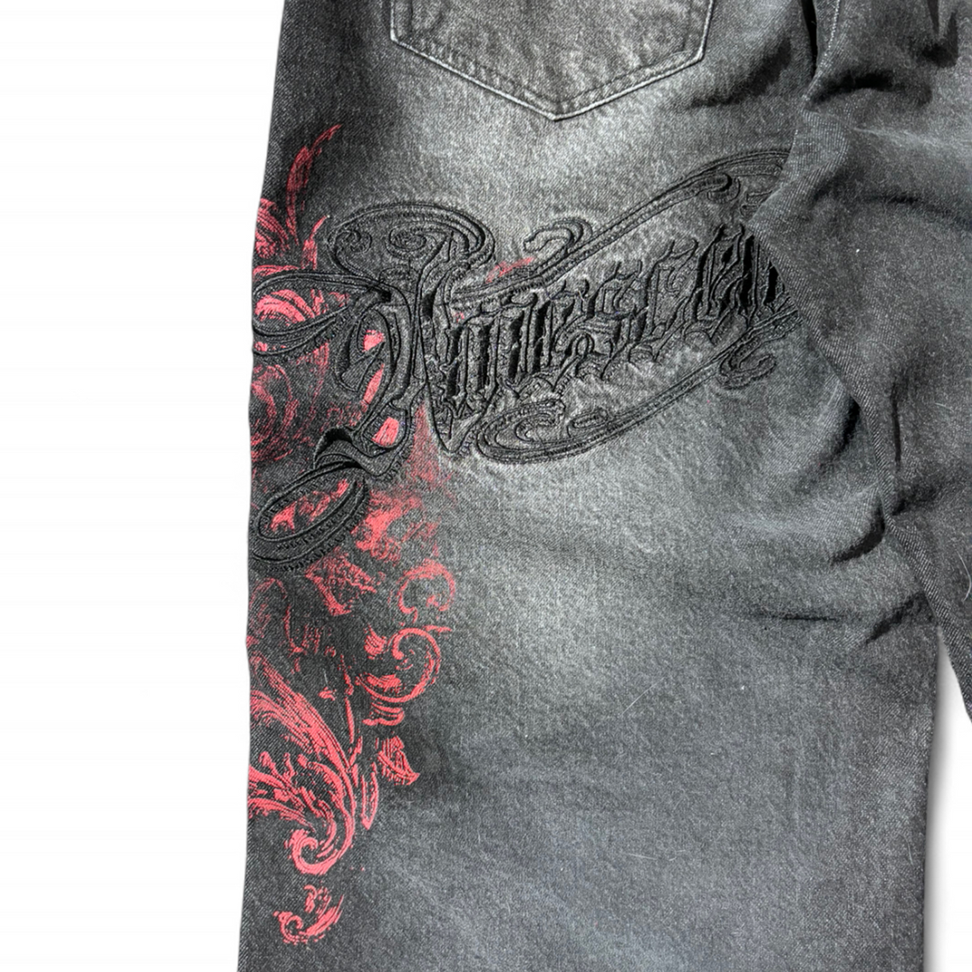 [PRE-ORDER] "ANTIDOTE" WASHED DENIM JEANS