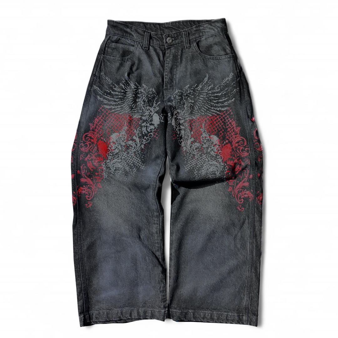 [PRE-ORDER] "ANTIDOTE" WASHED DENIM JEANS