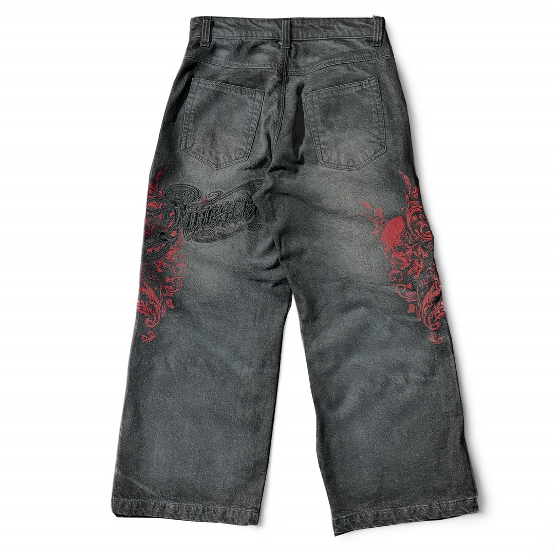 [PRE-ORDER] "ANTIDOTE" WASHED DENIM JEANS