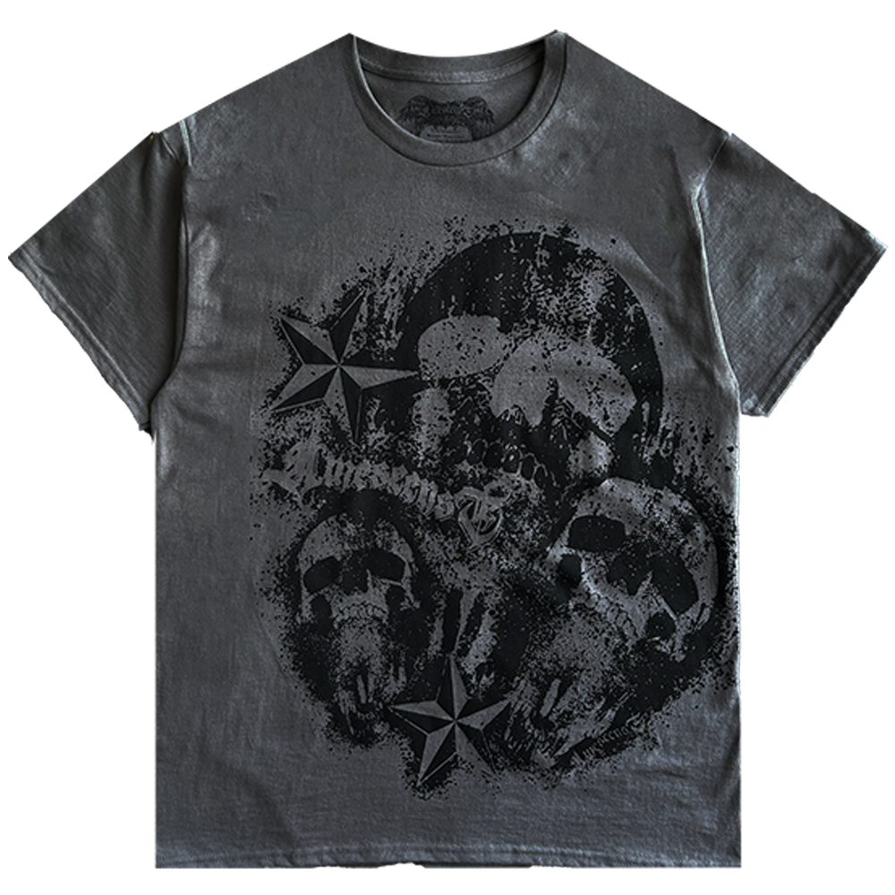 "TRIFECTA" T-SHIRT - GREY