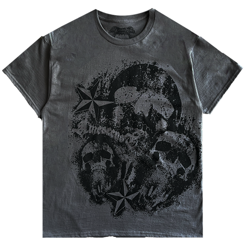"TRIFECTA" T-SHIRT - GREY