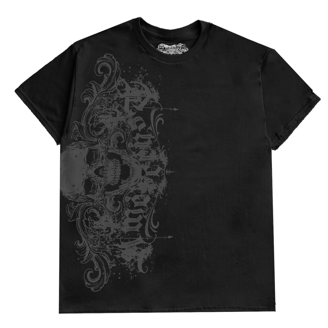 "STAINED" T-SHIRT - BLACK