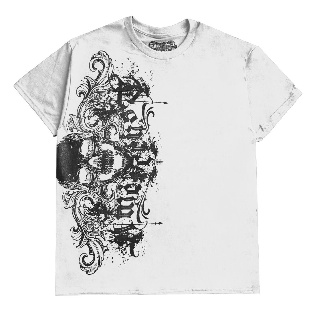 "STAINED" T-SHIRT - WHITE