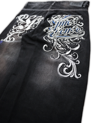 "ASCENT" WASHED DENIM JEANS