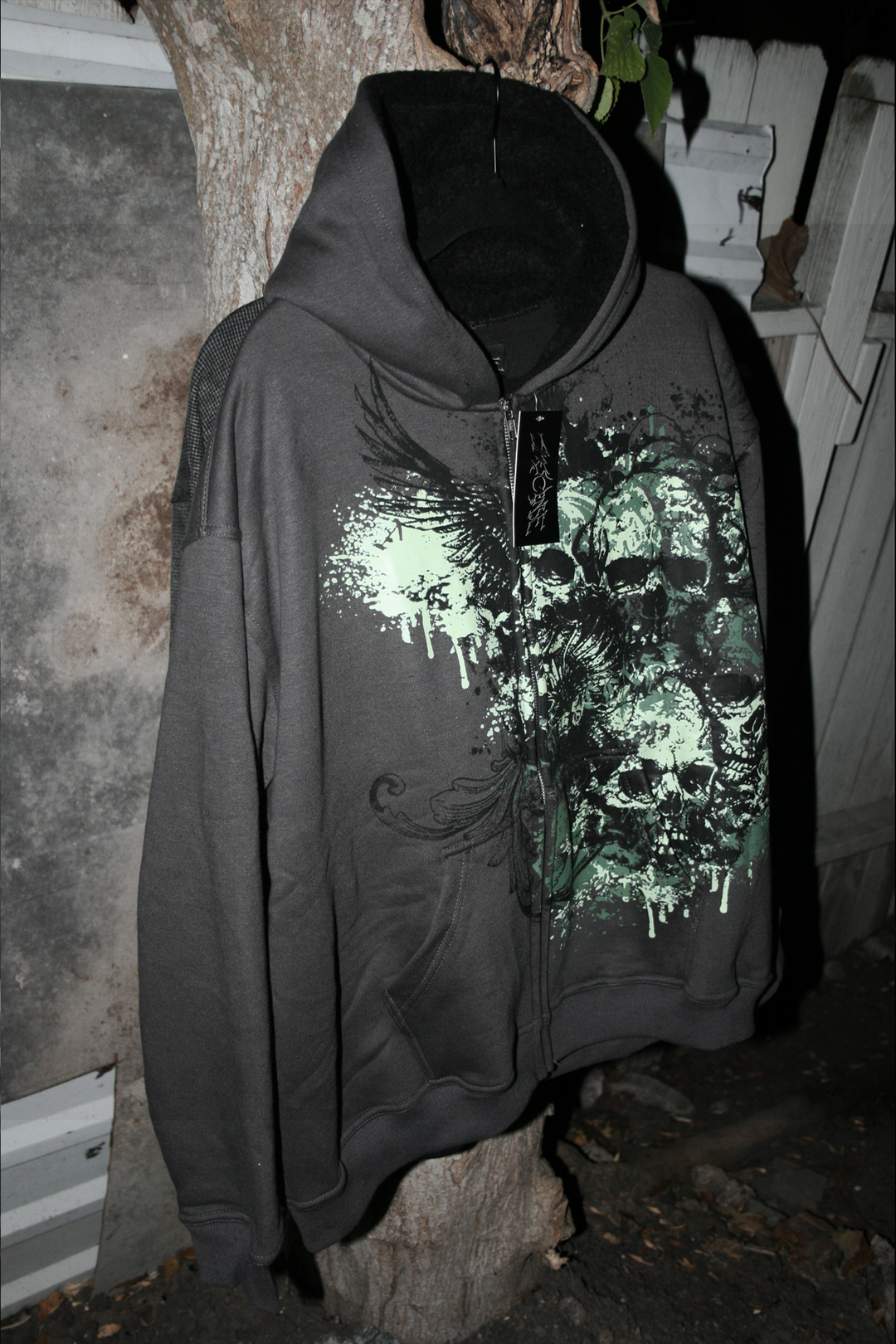 "GOUGE" HEAVYWEIGHT ZIP-UP