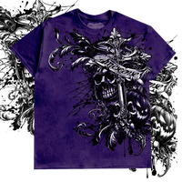 "HALLOW'S EVE" T-SHIRT (PURPLE)