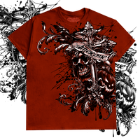 "HALLOW'S EVE" T-SHIRT (RED)