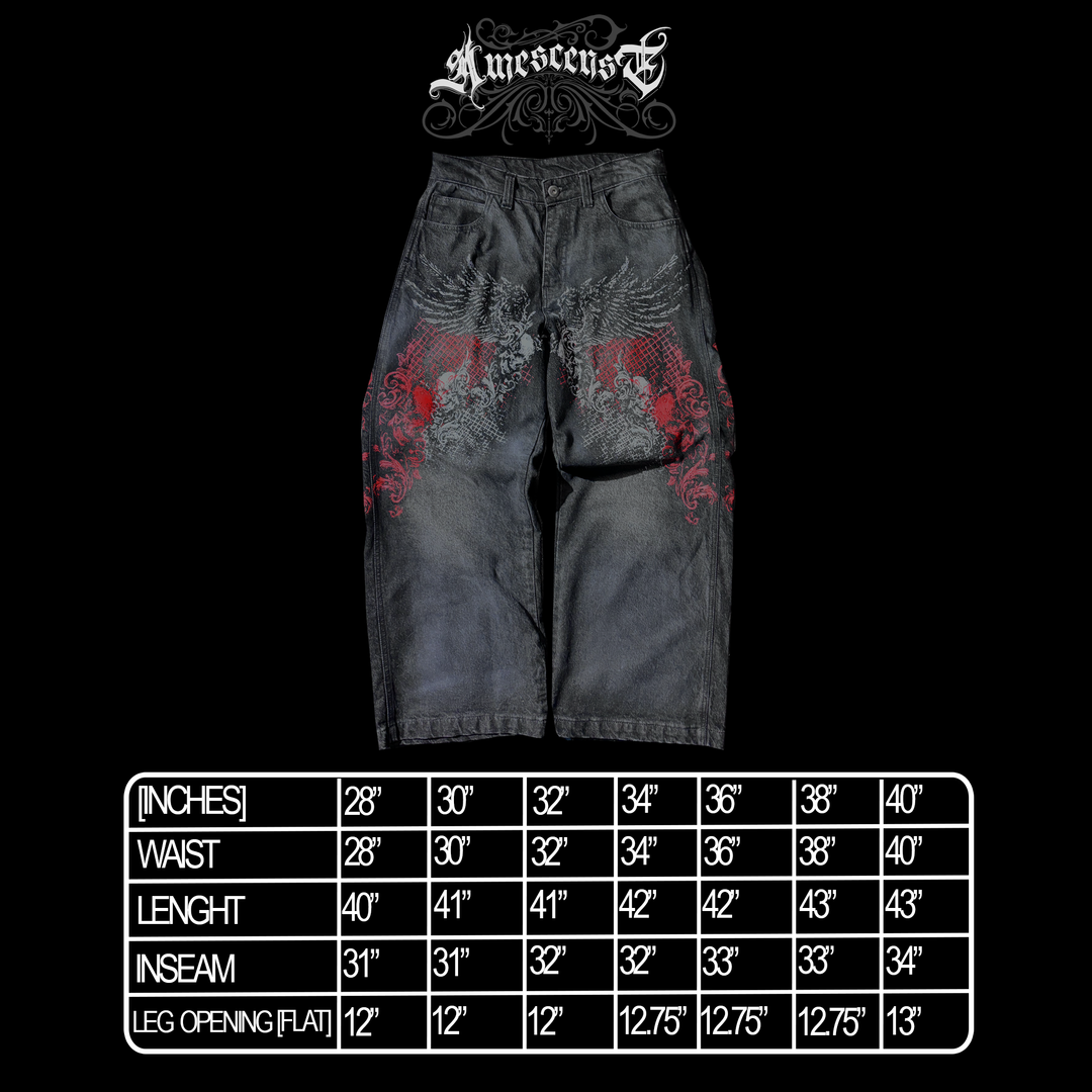 [PRE-ORDER] "ANTIDOTE" WASHED DENIM JEANS