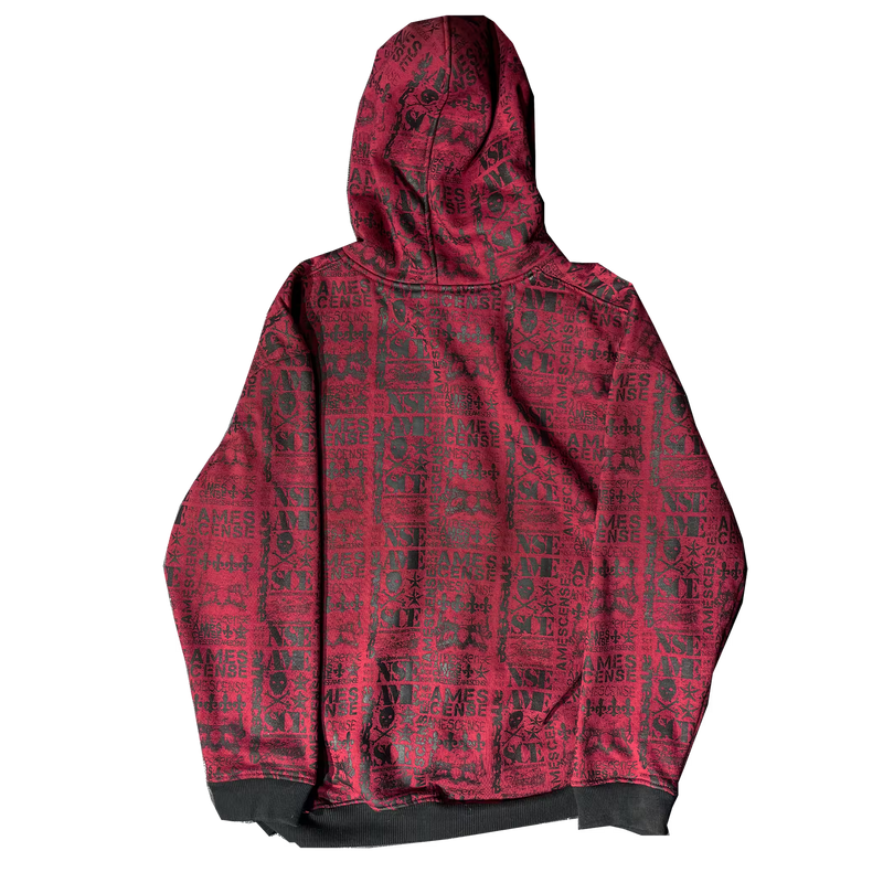 "MAZE" PATTERN HOODIE