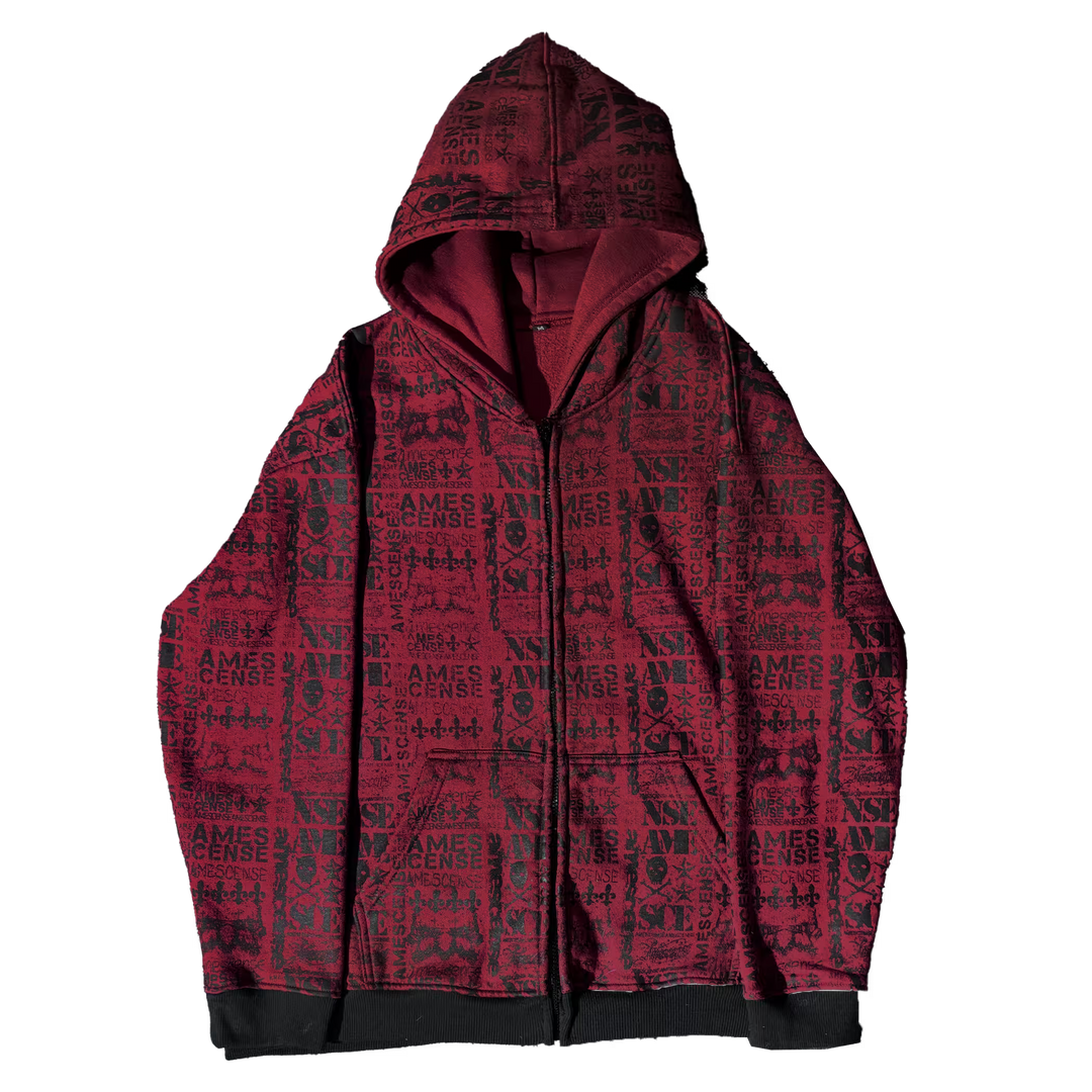 [PRE-ORDER] "MAZE" PATTERN HOODIE