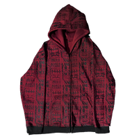 "MAZE" PATTERN HOODIE