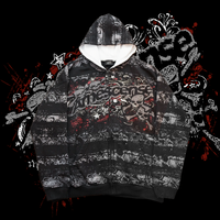 "SPLAT" ZIP-UP HOODIE
