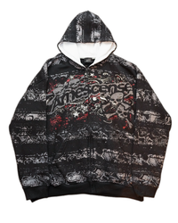 "SPLAT" ZIP-UP HOODIE