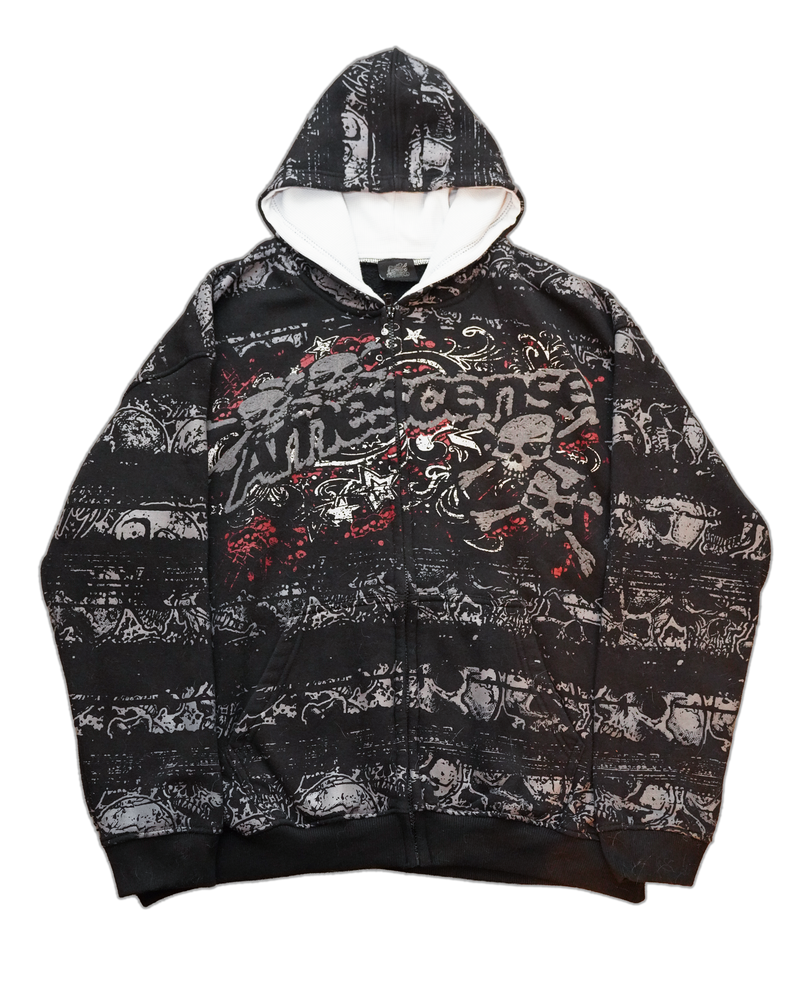 "SPLAT" ZIP-UP HOODIE