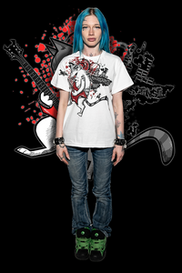 "AMMOCAT RIFF" TEE (WHITE) [PRE-ORDER]