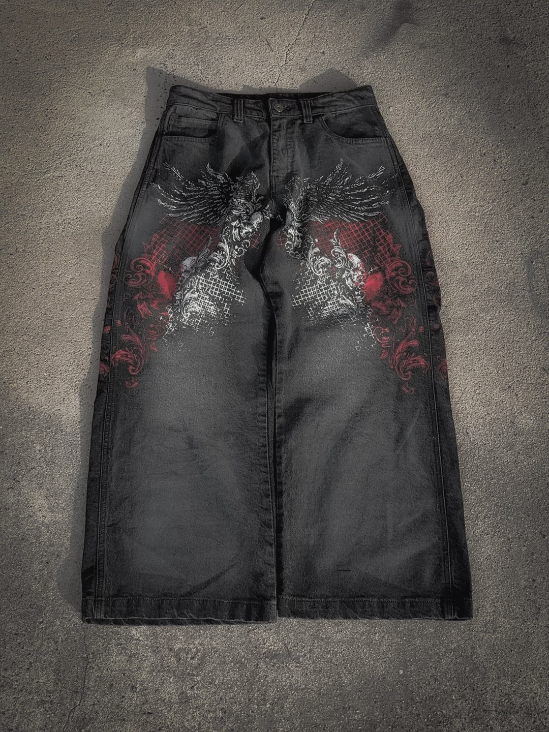 [PRE-ORDER] "ANTIDOTE" WASHED DENIM JEANS