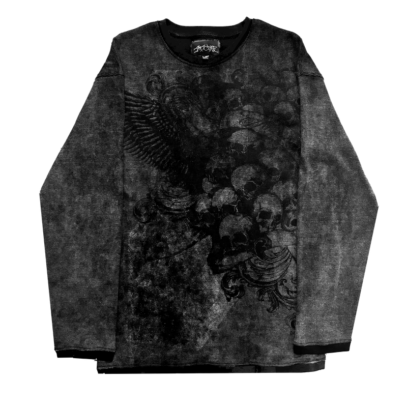 "CATACOMBS" WAFFLE KNIT THERMAL
