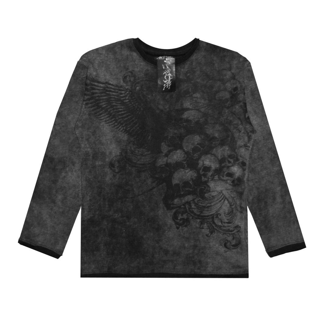 "CATACOMBS" WAFFLE KNIT THERMAL