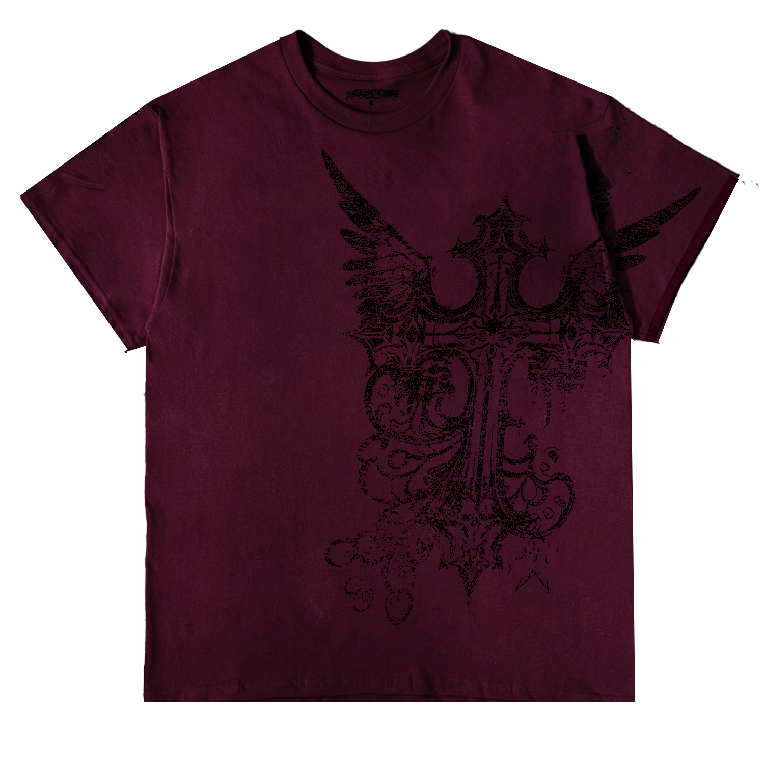 "ENIGMA" T-SHIRT - MAROON [PRE-ORDER]