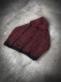 "MAZE" PATTERN HOODIE