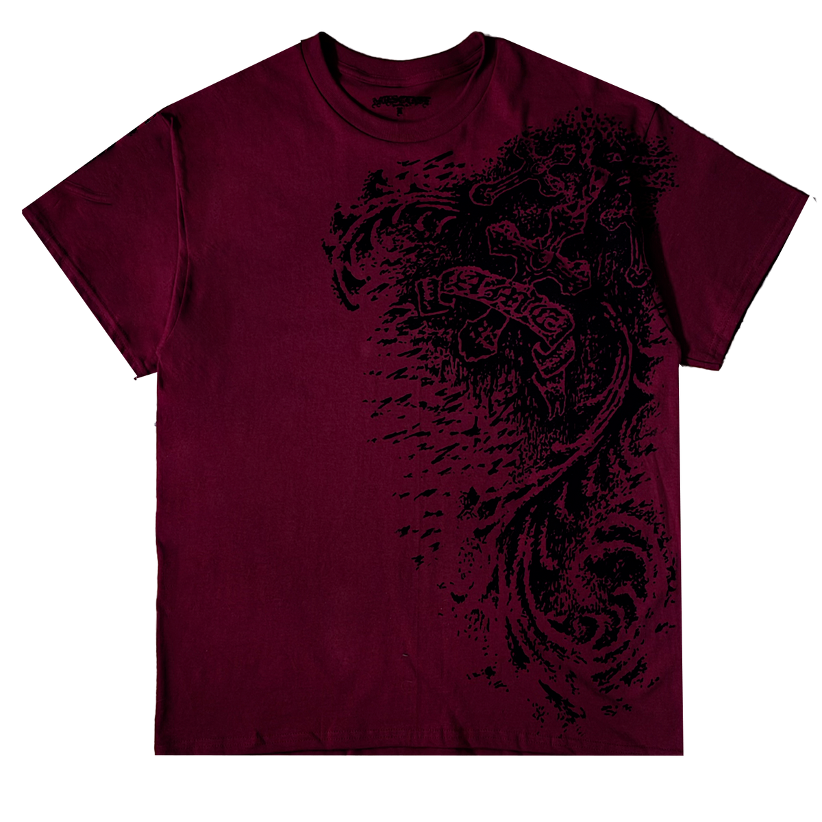 "NEMURE" T-SHIRT - GARNET RED [PRE-ORDER]