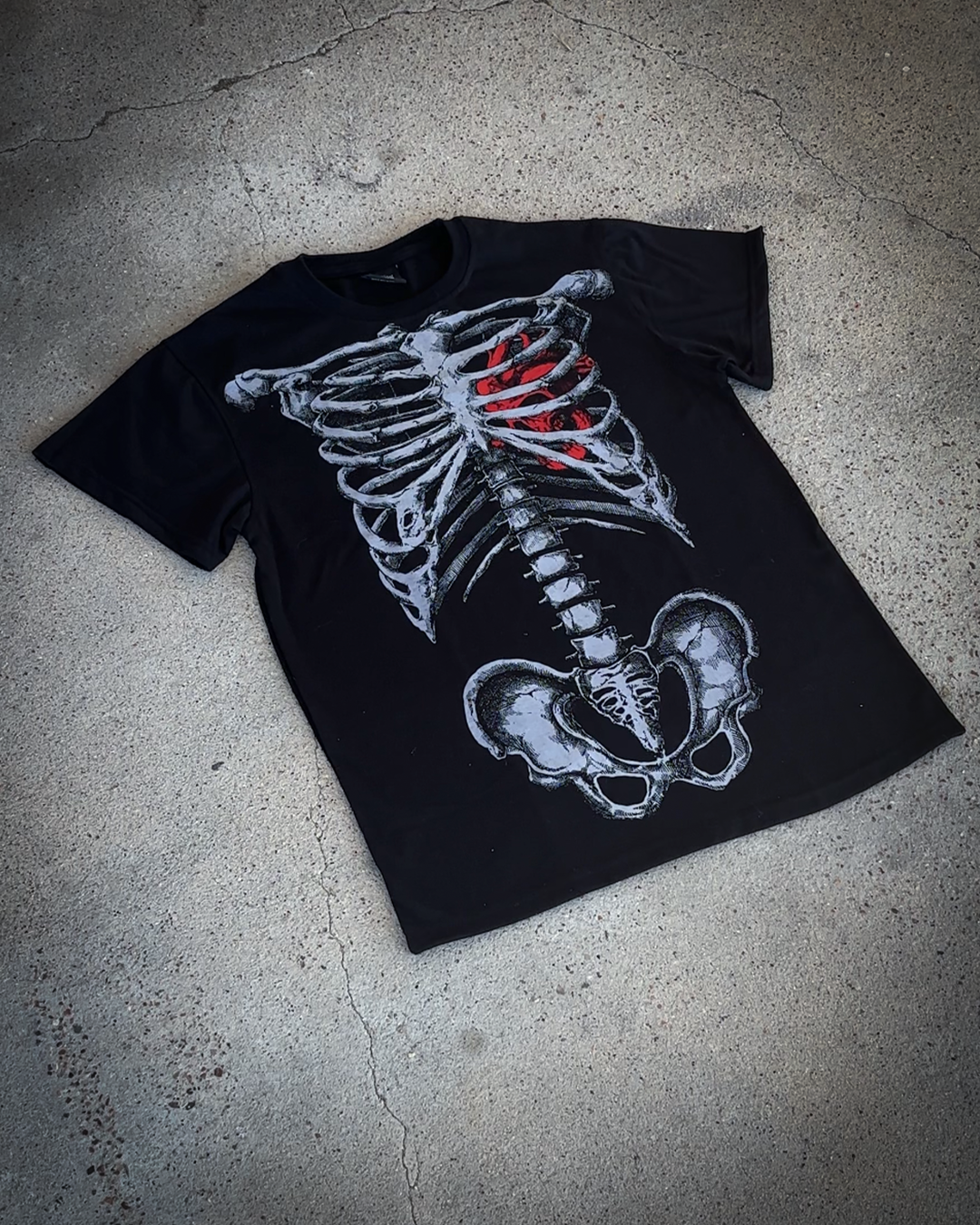 "RIBCAGE" TEE